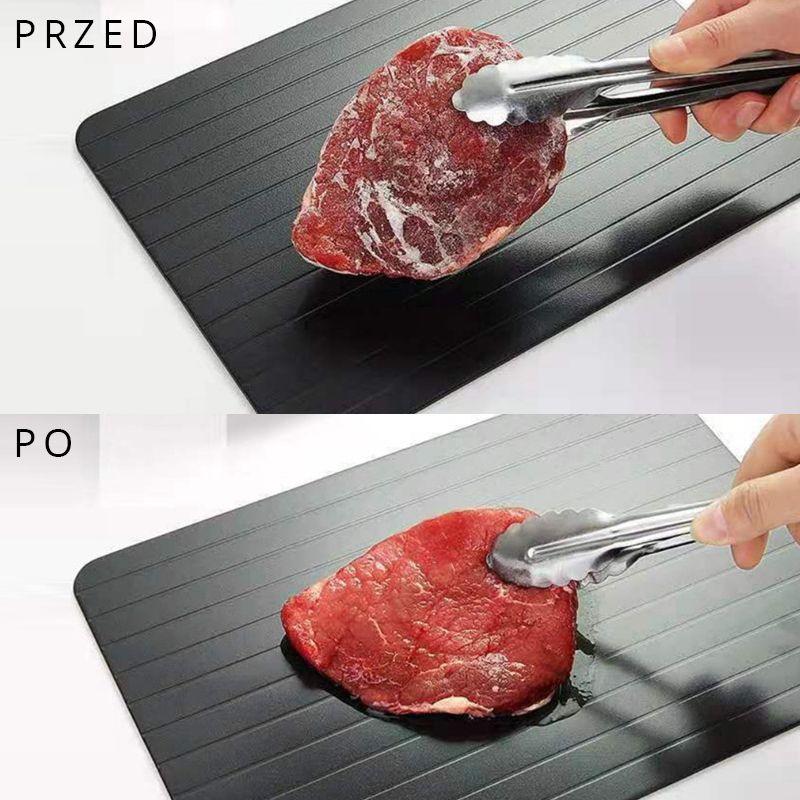 Tray for quick defrosting of food, size 29.5 x 20.8 x 0.2cm