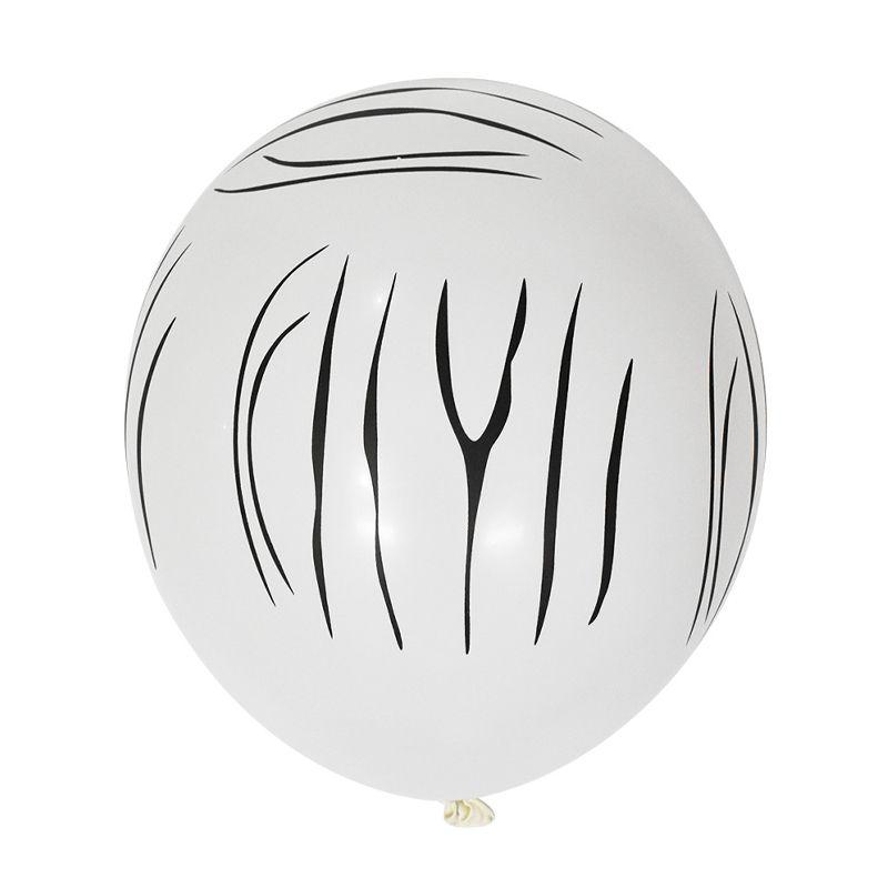 Zestaw balonów na urodziny dziecka 90 balonów – zwierzątka ZOO