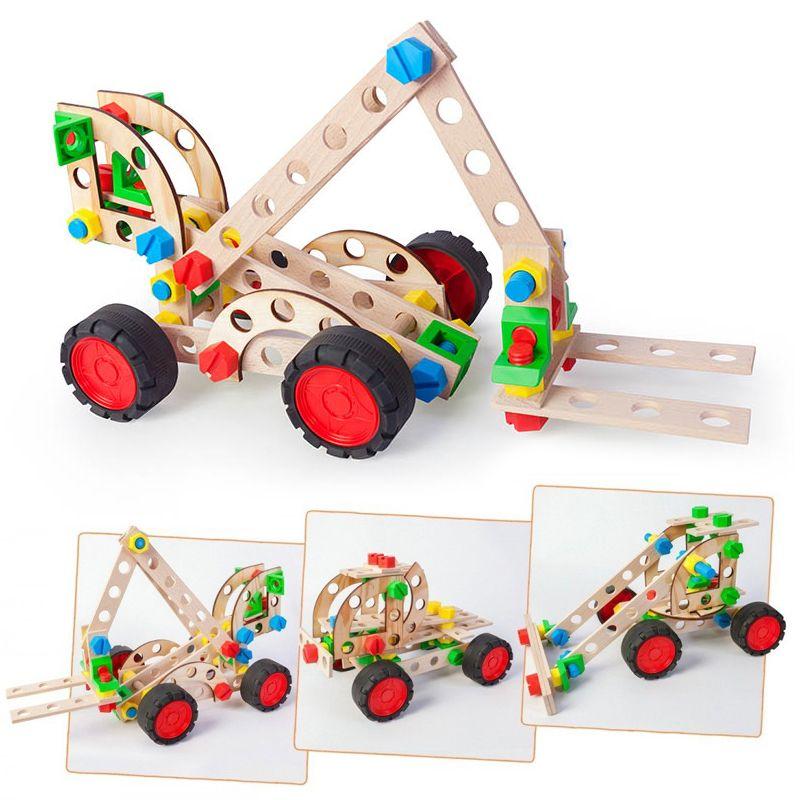 Alexander construction toy - Little Constructor Junior - 3in1 Forklift