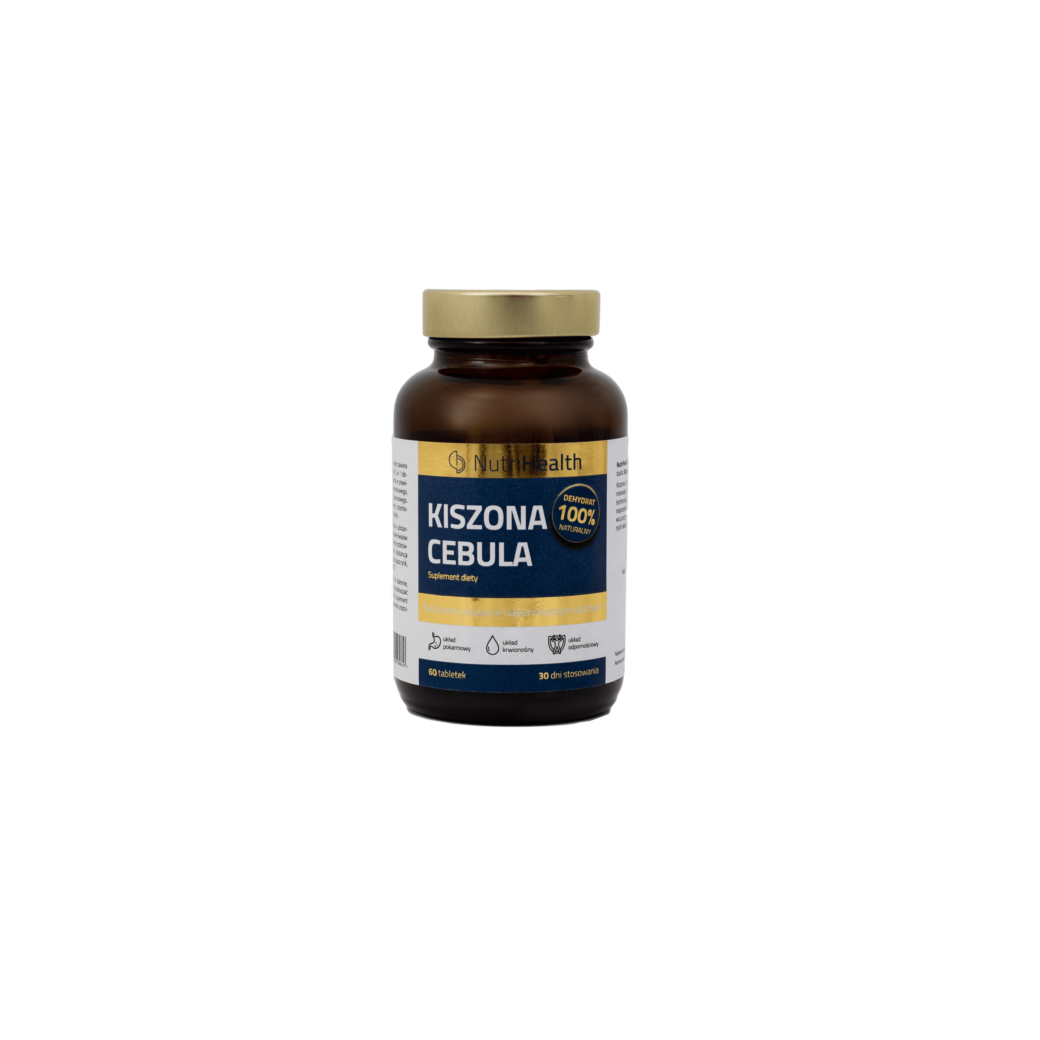 NutriHealth's dietary supplement SUGGESTED CEBULA, (60 capsules) 100% original