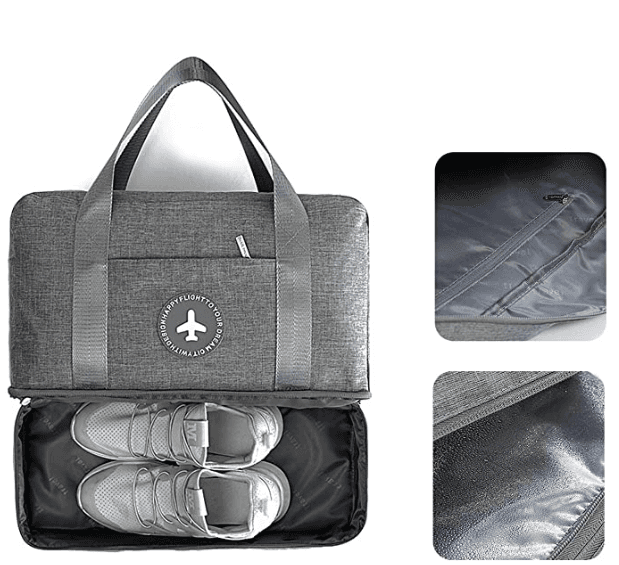 Travel bag for the gym - navy blue