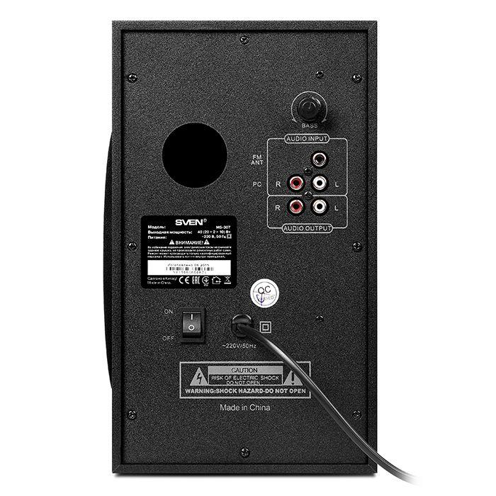 Zestaw głośników komputerowe SVEN MS-307 SV-013455 (2.1; kolor czarny)