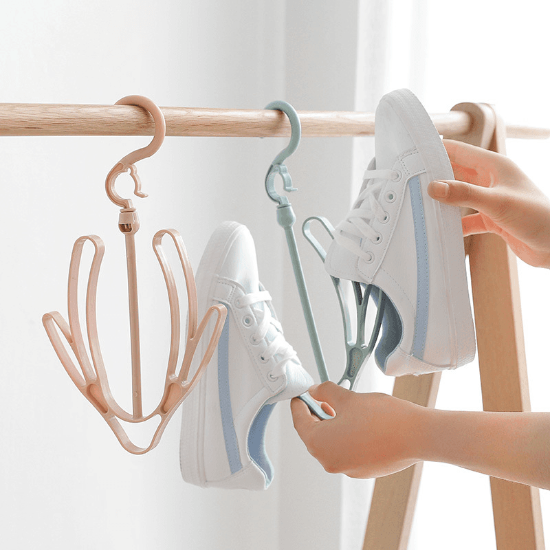 Drying shoe rack - blue