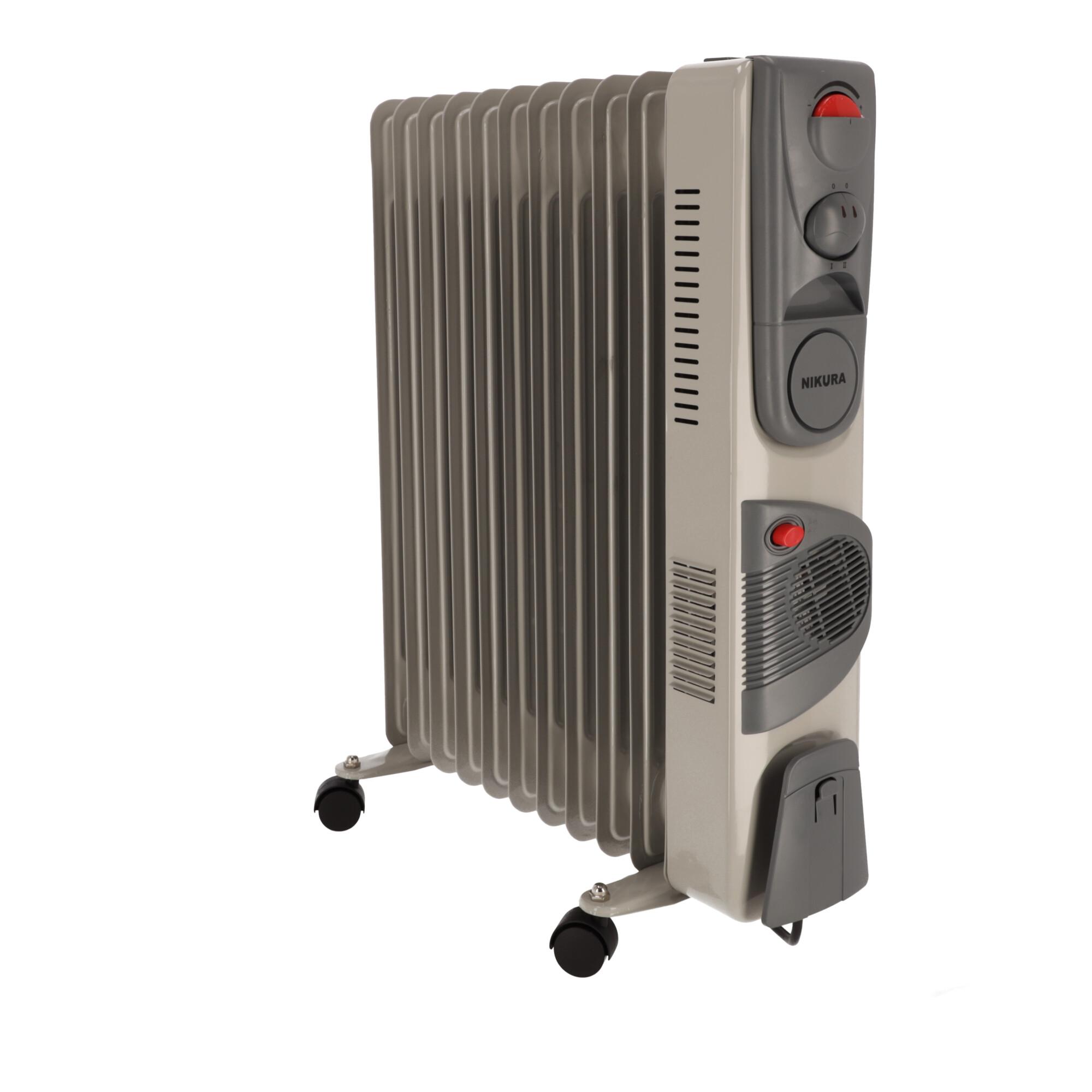 Oil fired electric heater 11 ribs