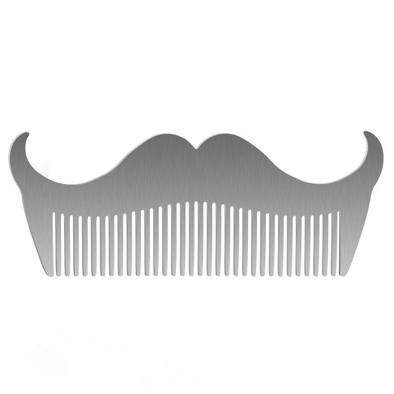 Beard grooming and styling comb