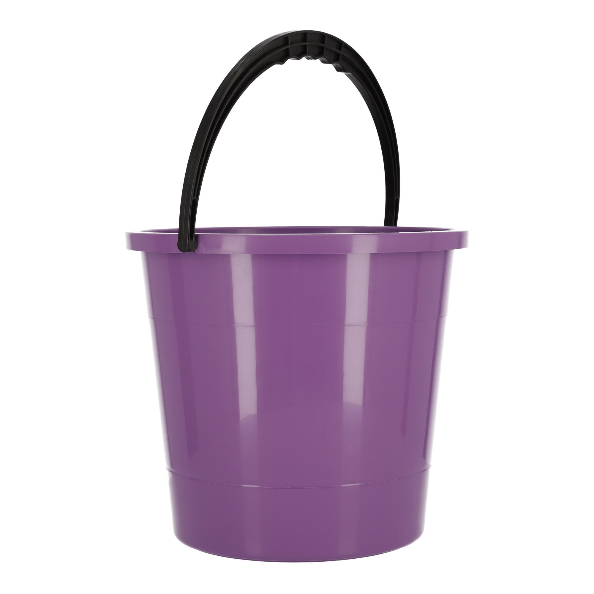 Bucket 10L, POLISH PRODUCT - purple