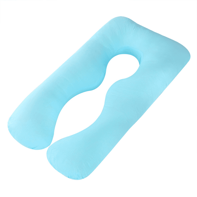Poduszka do spania dla kobiet w ciąży, ciążowa duża - błękitna