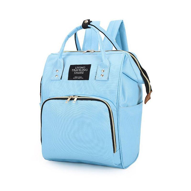 Plecak / torba dla mamy – niebieski