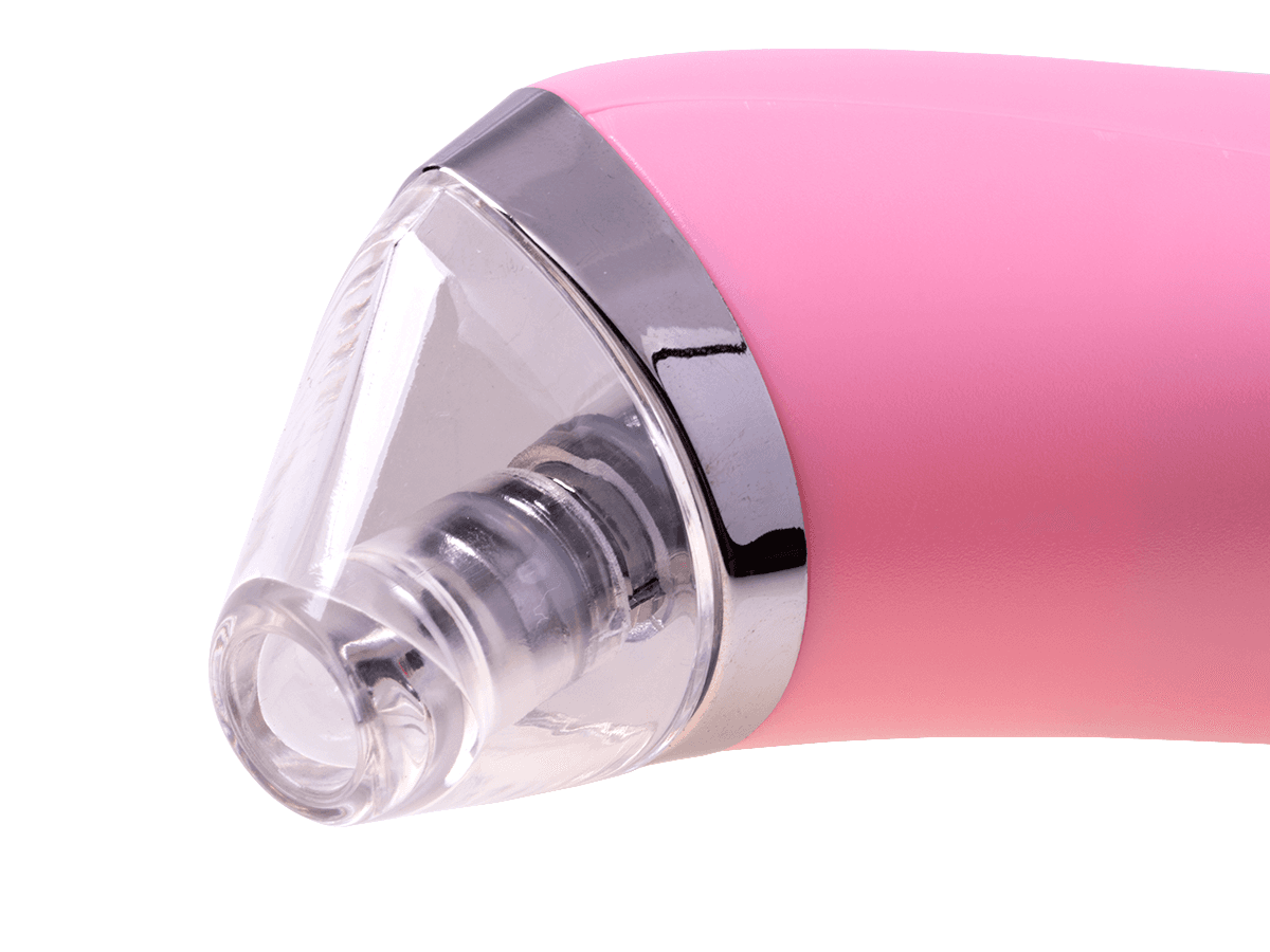 Blackhead vacuum cleaner and microdermabasia - pink color