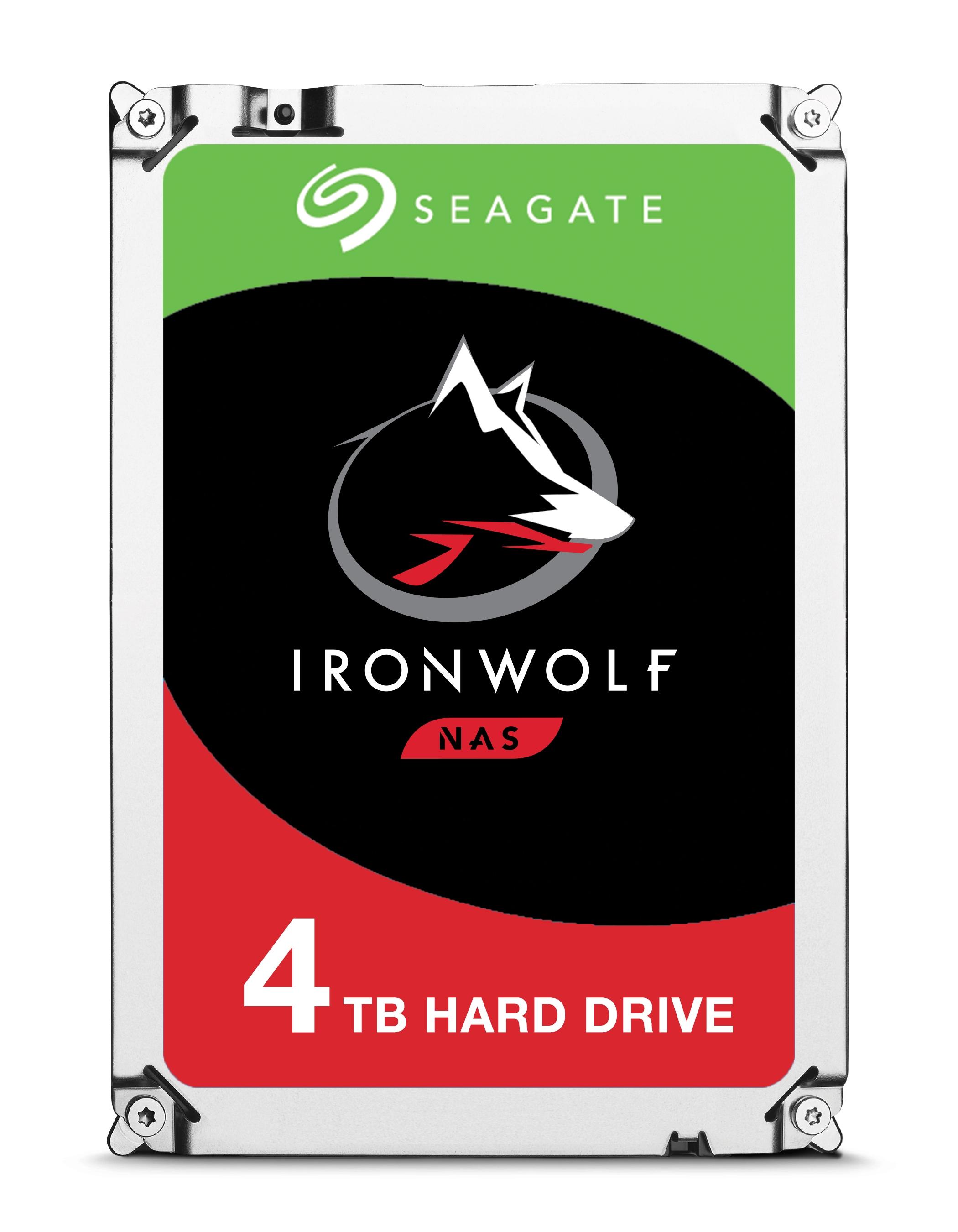Dysk HDD Seagate IronWolf ST4000VN008 (4 TB ; 3.5"; 64 MB; 5900 obr/min)