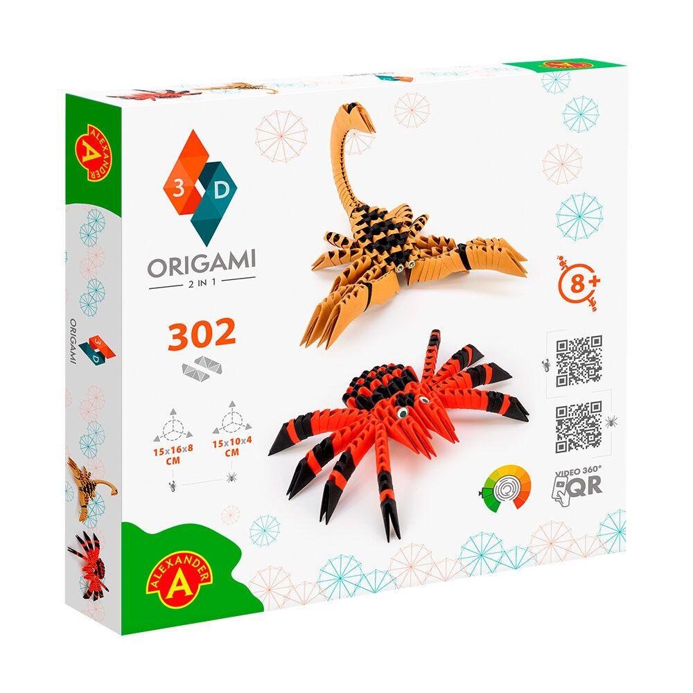 Alexander, Origami 3D - 2in1 Spider, Scorpio