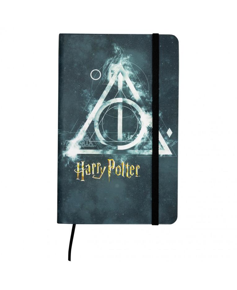 Hardcover notebook Harry Potter - Deathly Hallows, 20,9x13x3 cm LICENSED, ORIGINAL PRODUCT