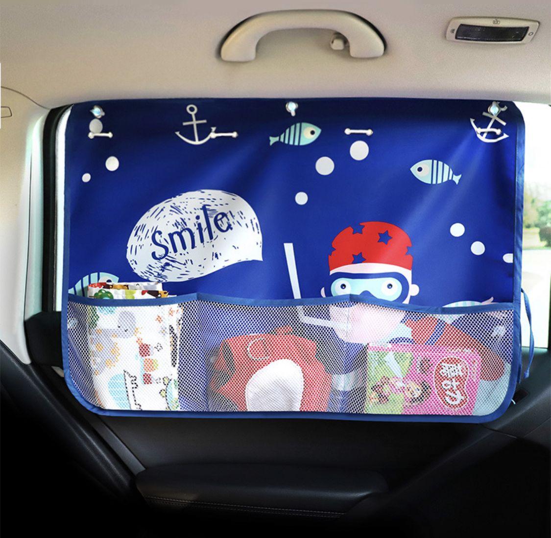 Osłona przeciwsłoneczna dla dzieci do samochodu "Smile"