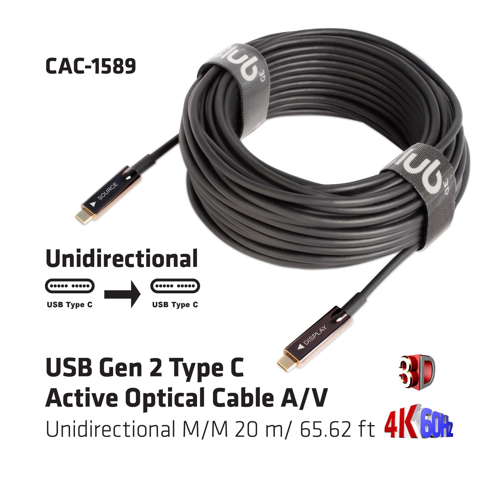 Kabel Club3D CAC-1589 (USB Type C Active Optical Cable 20 m)