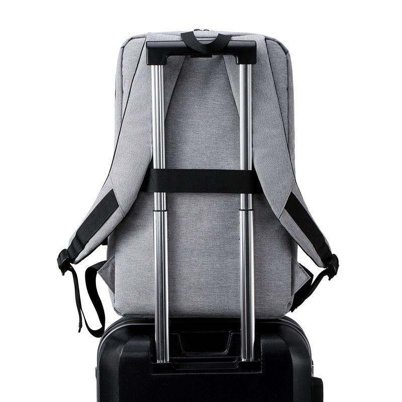 Business laptop backpack - gray