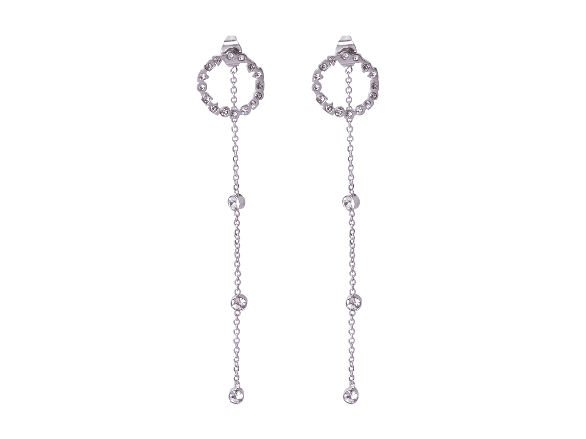 Earrings dangling Xuping - silver