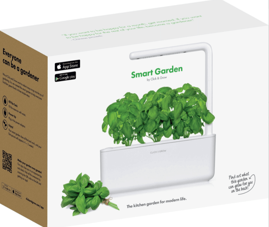 Click&Grow Inteligentna doniczka Smart Garden 3 Dark Grey