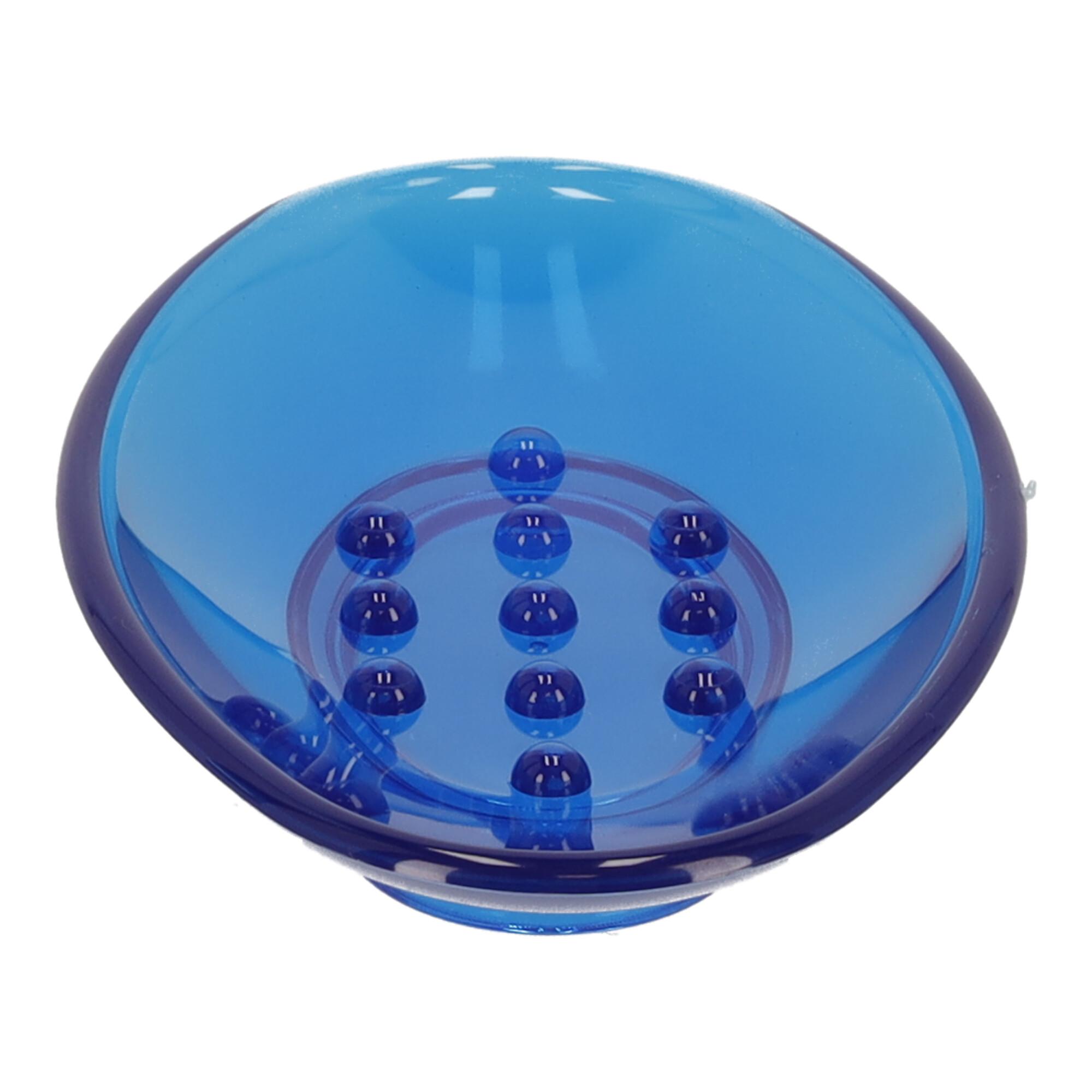 Mydelniczka plastikowa, Podkładka pod mydło – niebieski