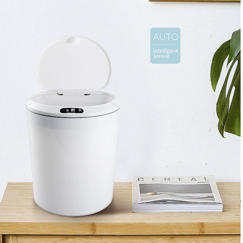 Automatic trash can with intelligent sensor 5 l - white