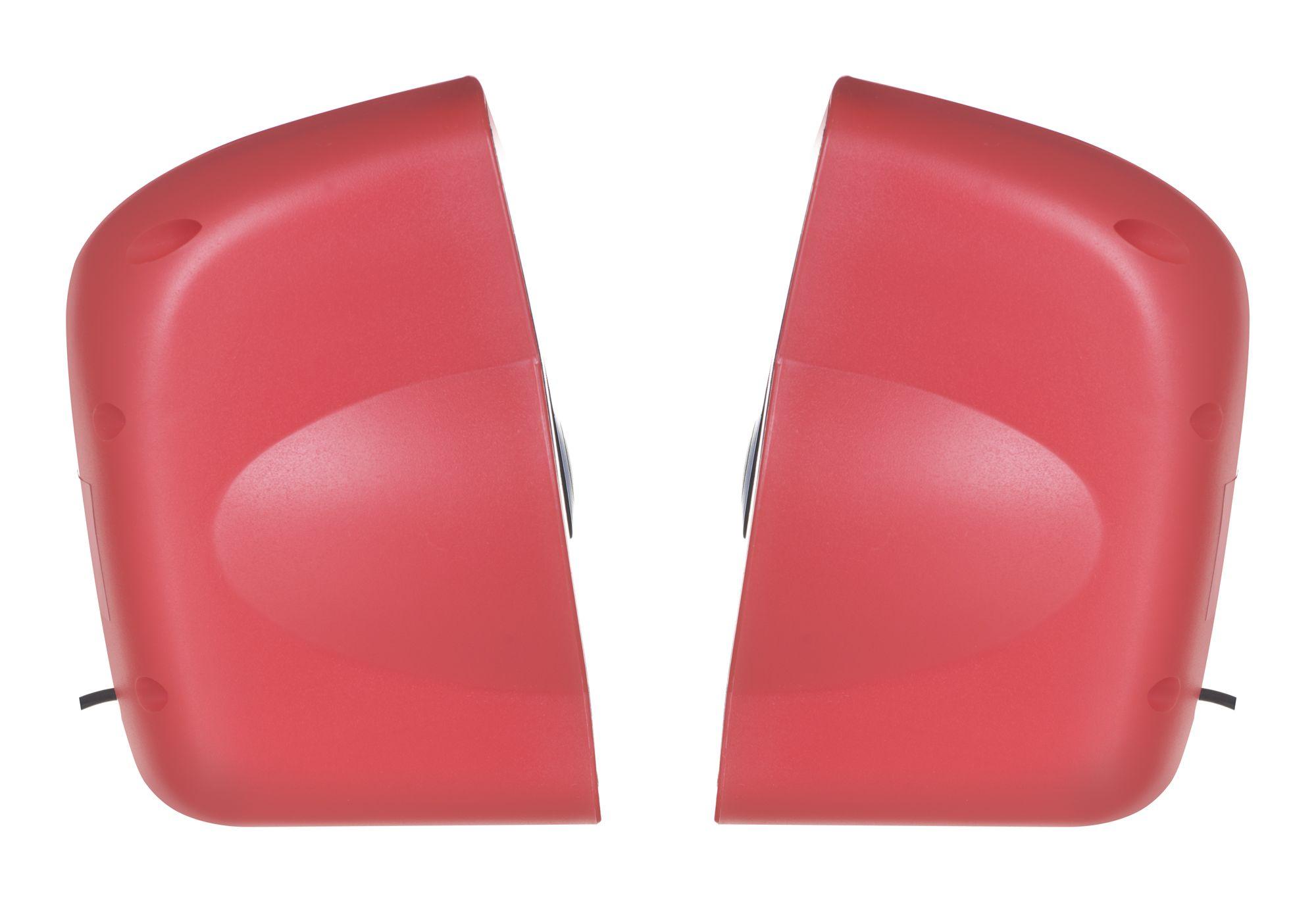 Zestaw głośników komputerowe AUDIOCORE AC855R (2.0; kolor czerwony)