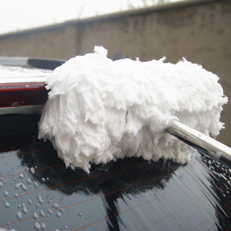 Telescopic brush for car washing, 85 cm long