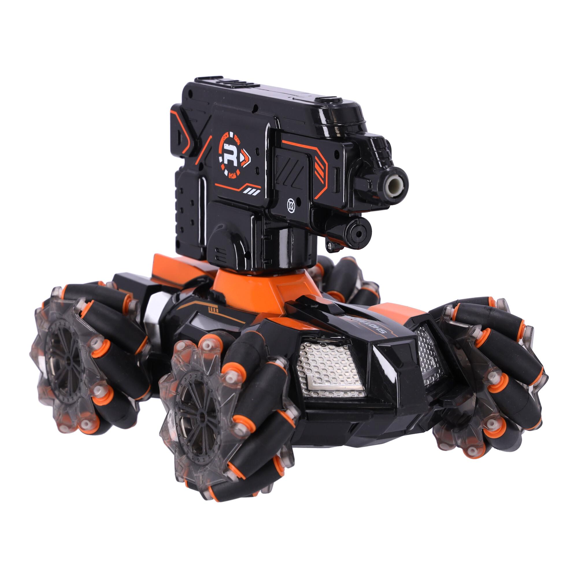 Remote controlled car with shooting water balls UKC029 - orange