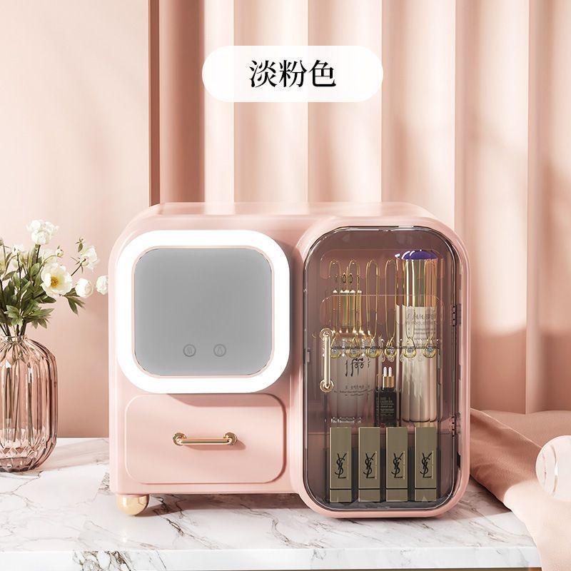 Organizer, cabinet for cosmetics, jewelry - pink