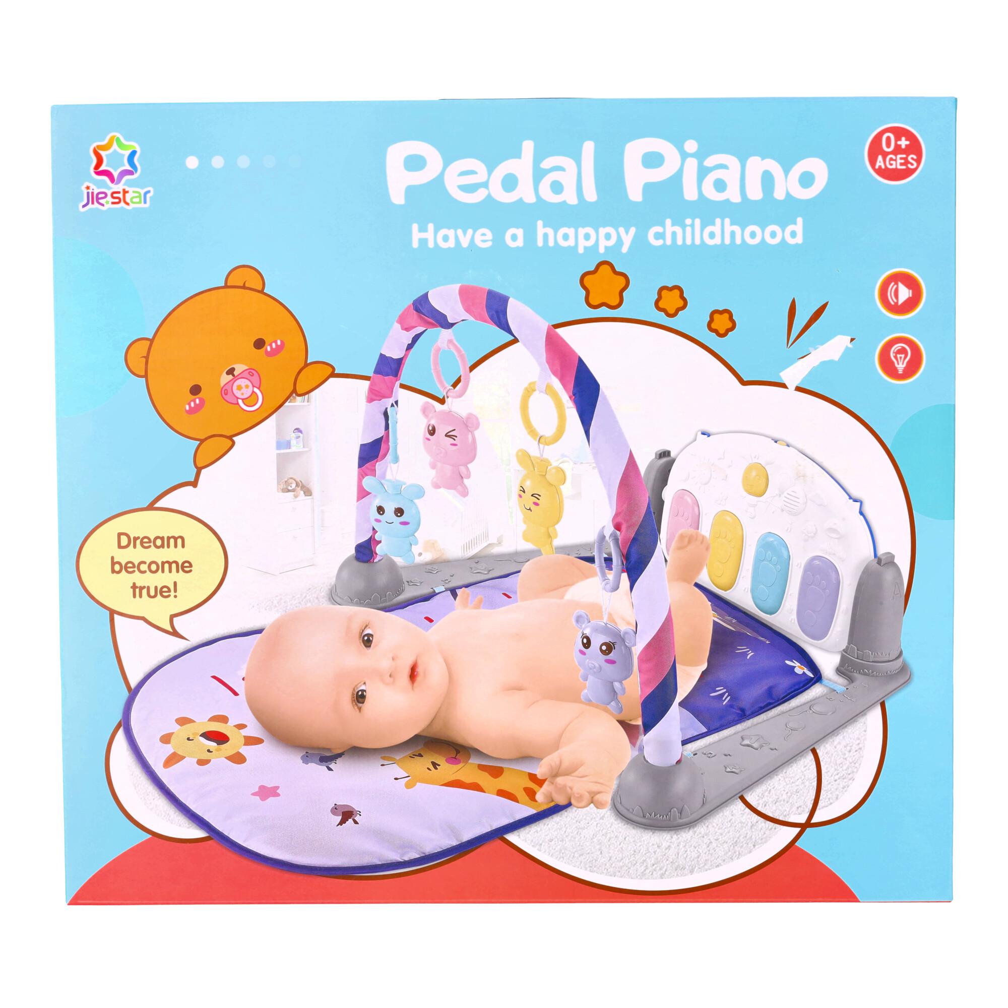 Baby exercise rack foot piano-model