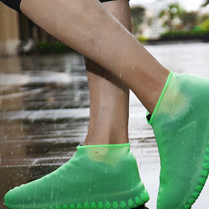 Shoe cover waterproof size "26-34" - color green