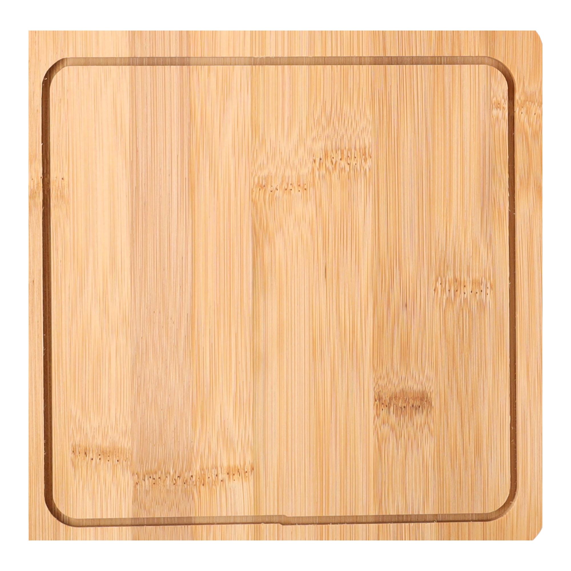 Drewniana deska do pizzy - kwadratowa, mała