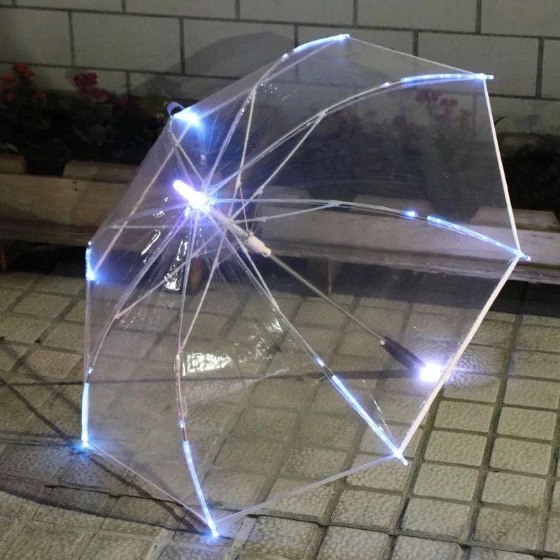 Parasolka LED z latarką