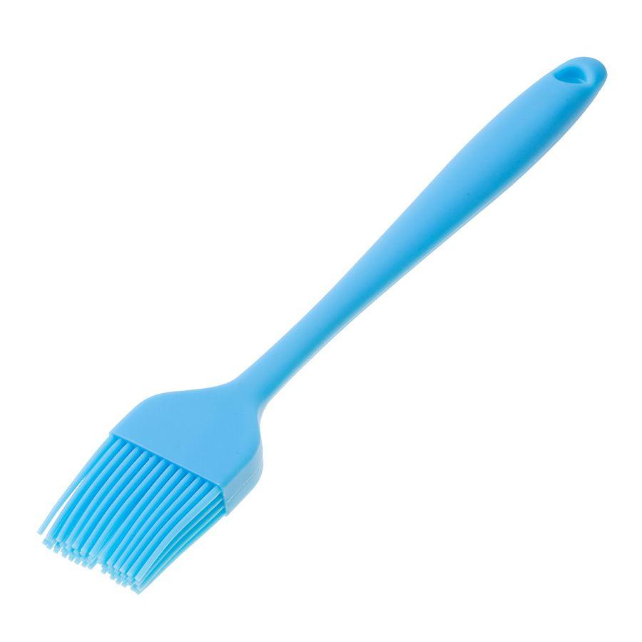 Silicone brush for cakes, meats - blue 