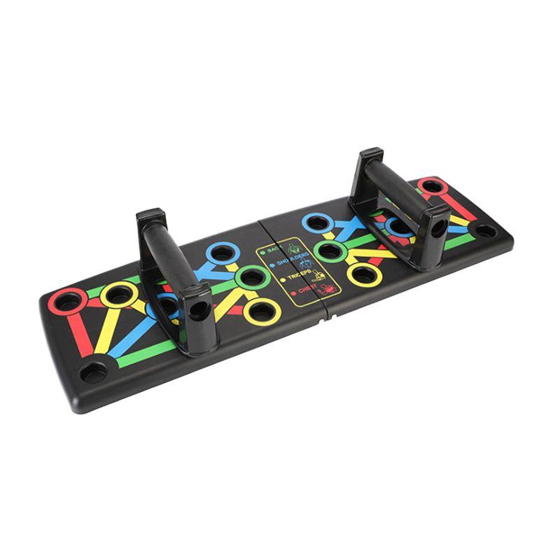 Multifunctional board with push-up handles