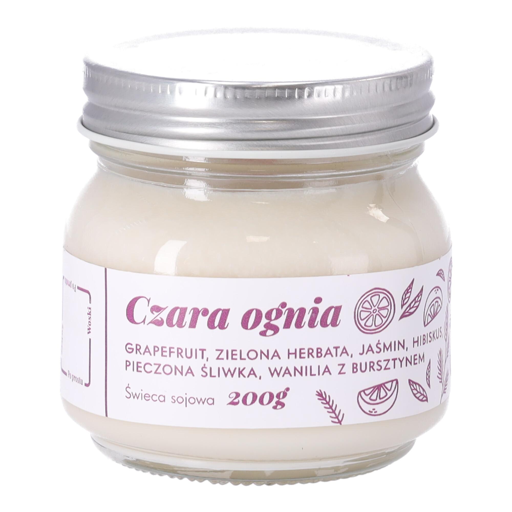 Zapachowa świeca Premium - Czara Ognia/ Polski produkt