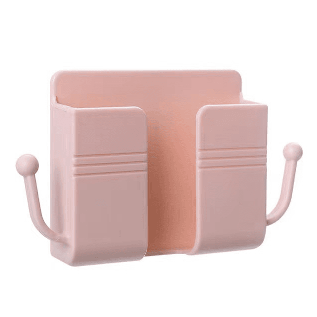 Organizer / wall holder for a mobile phone - pink