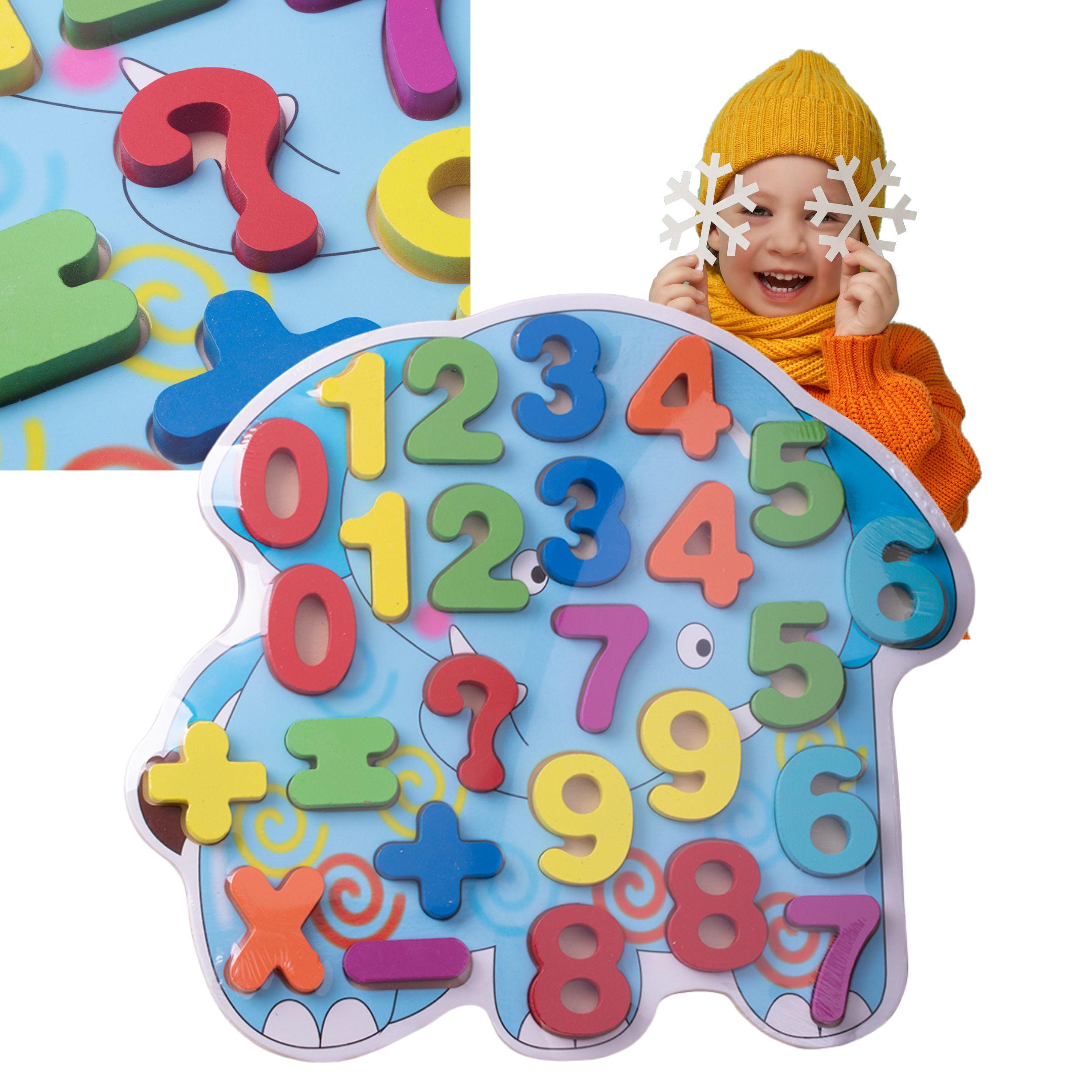 Puzzle for children "Digit"