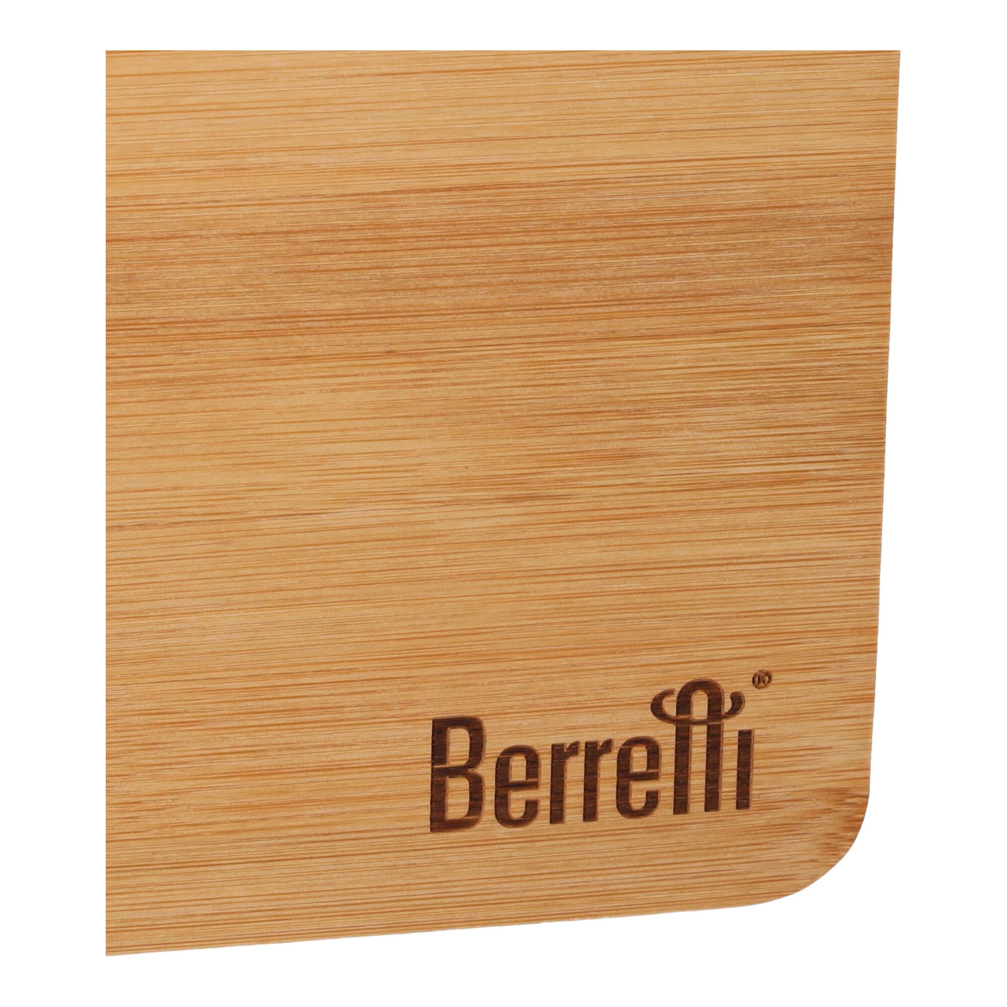 Deska do krojenia bambusowa BERRETTI, rozm. 28x18x1.5 cm