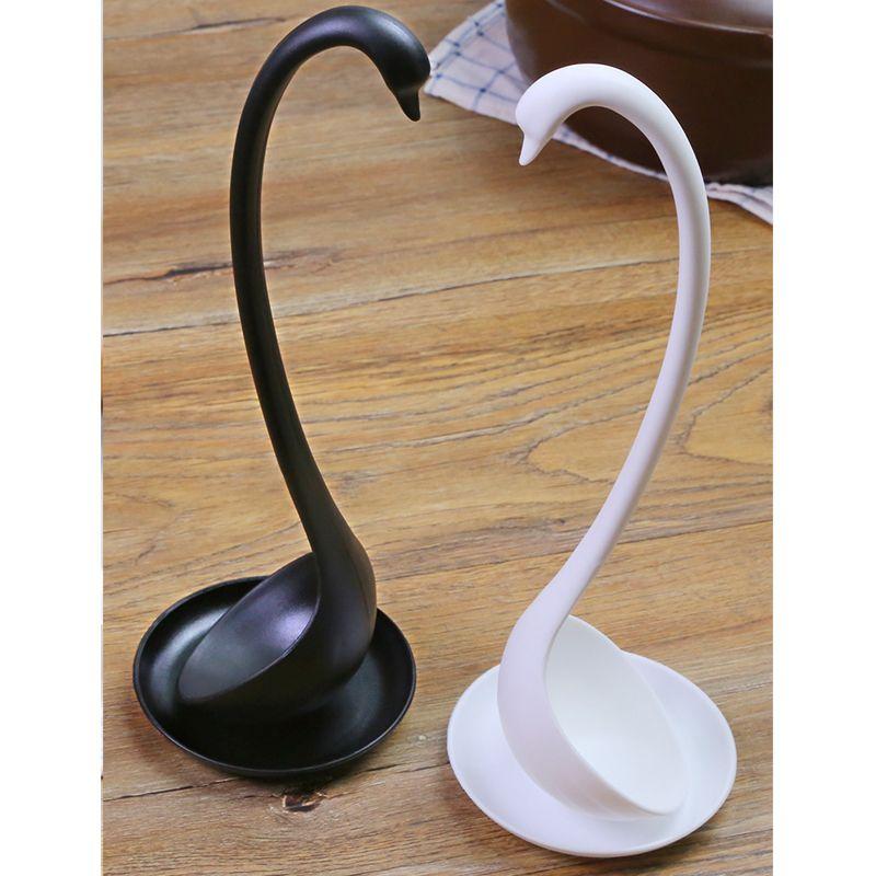 Floating ladle with a stand - pink