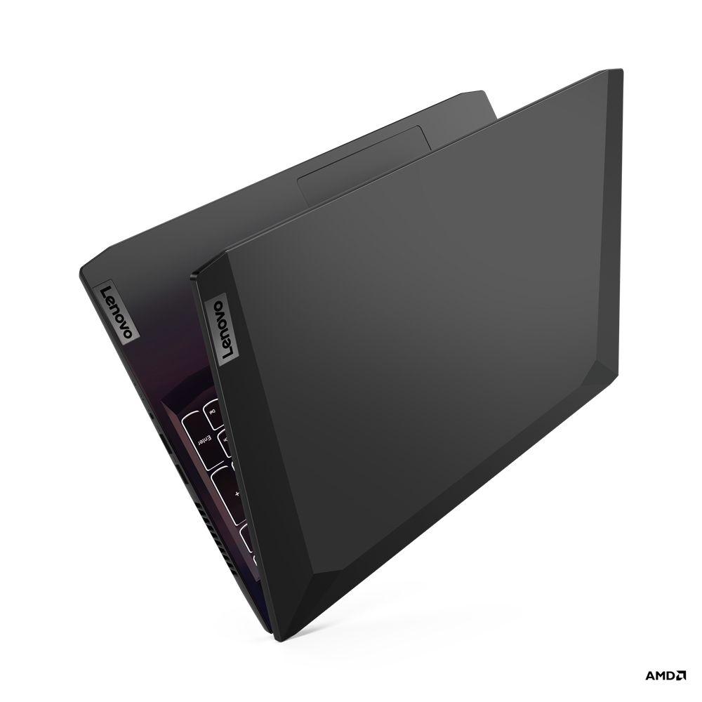 Lenovo IdeaPad Gaming 3 15ACH6 AMD Ryzen 5 5600H 15.6" FHD IPS 250nits Anti-glare 16GB DDR4-3200 512GB SSD M.2 2280 PCIe 3.0x4 NVMe GeForce RTX 3050 4GB GDDR6 NoOs 82K200N6PB Shadow Black