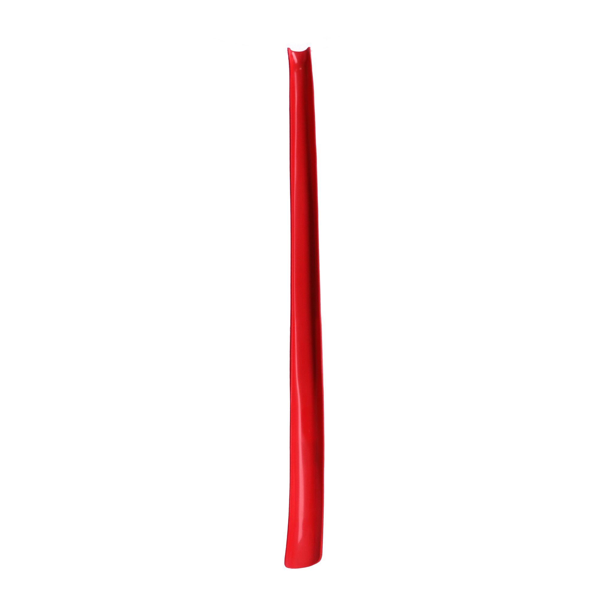Shoehorn B001 long made of polypropylene - red