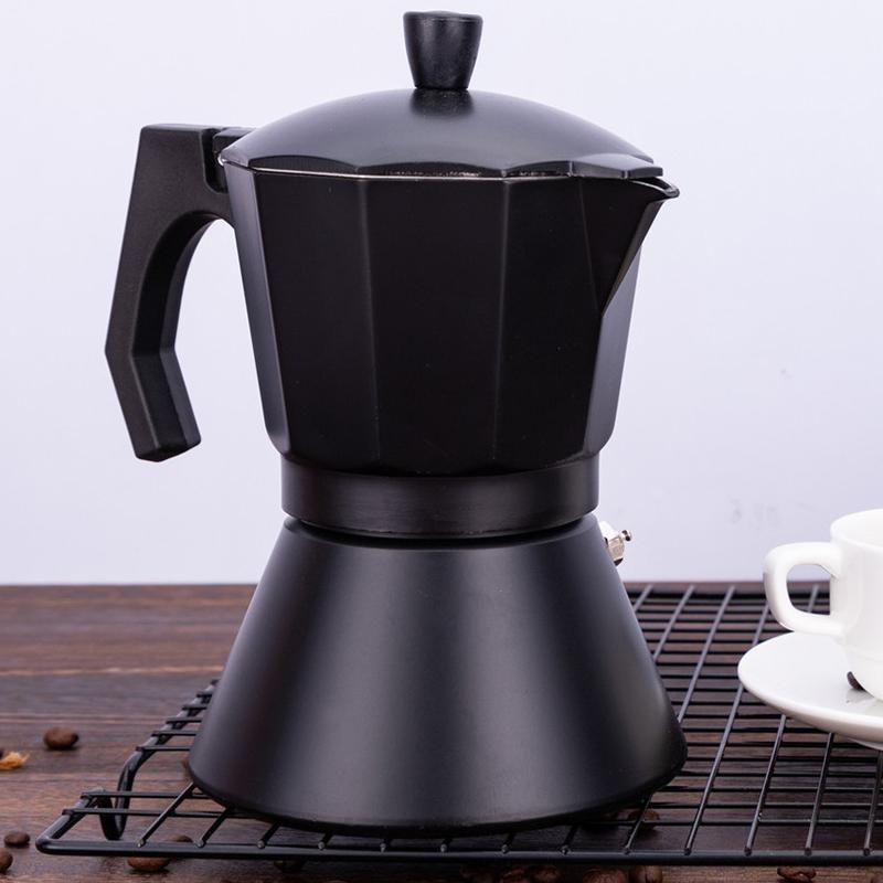 Kawiarka do kawy – czarna, 300ml, 6 filiżanek Indukcja
