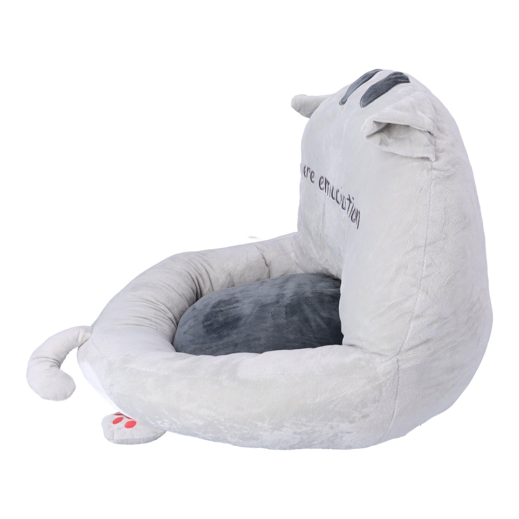 Cat Sitting Pillow - 46x46 cm