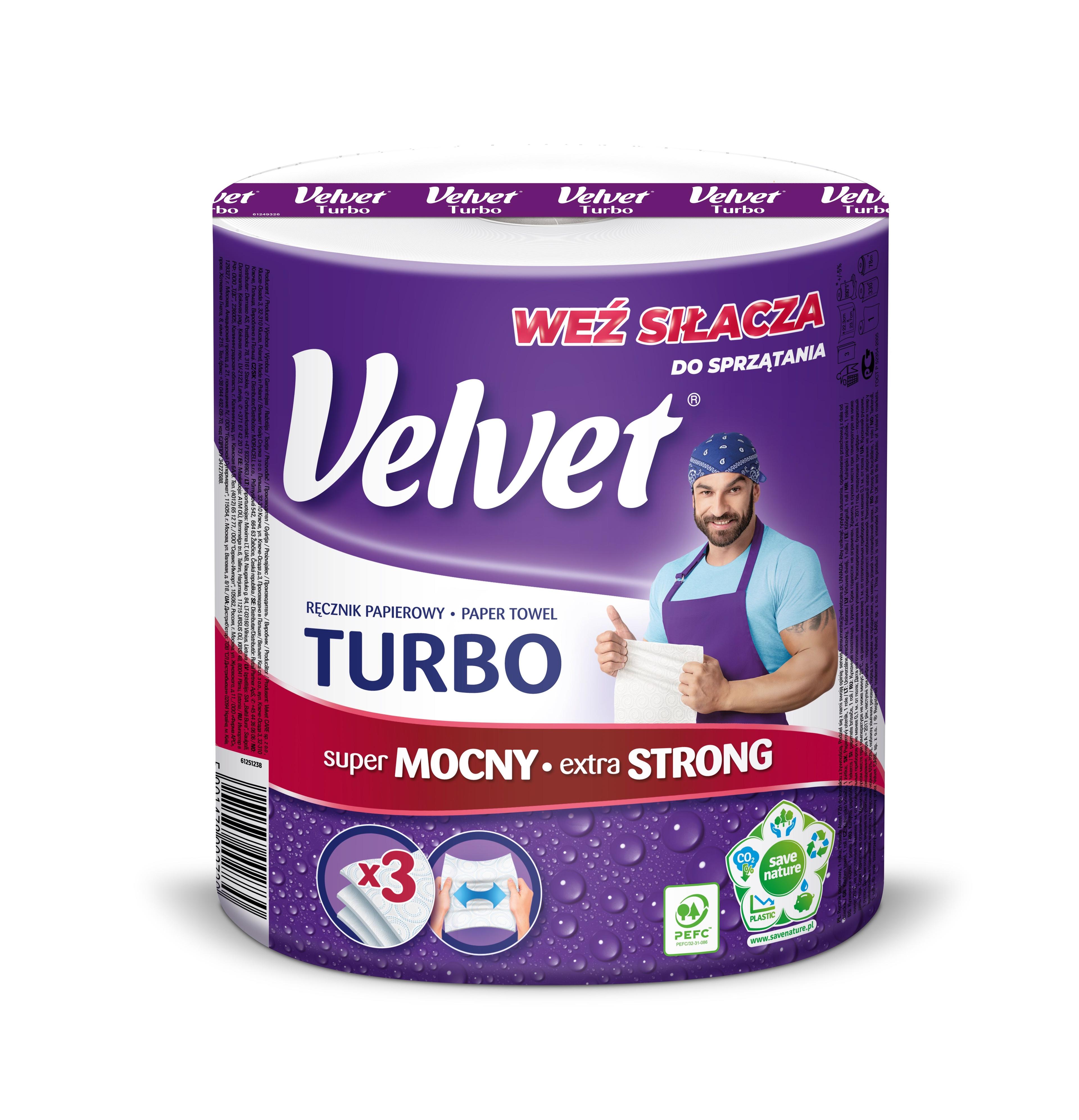 Ręcznik papierowy Turbo Velvet