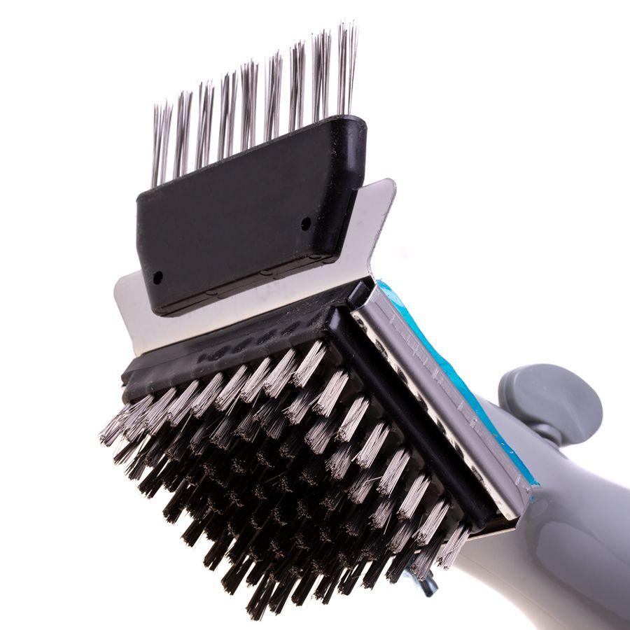 Stainless steel grill brush