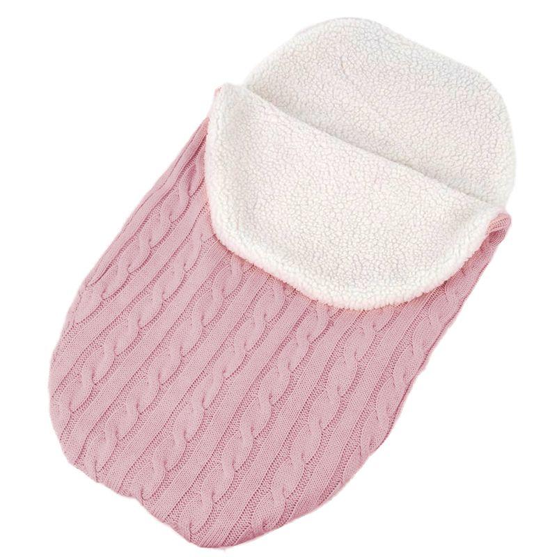 Baby sleeping bag - pink