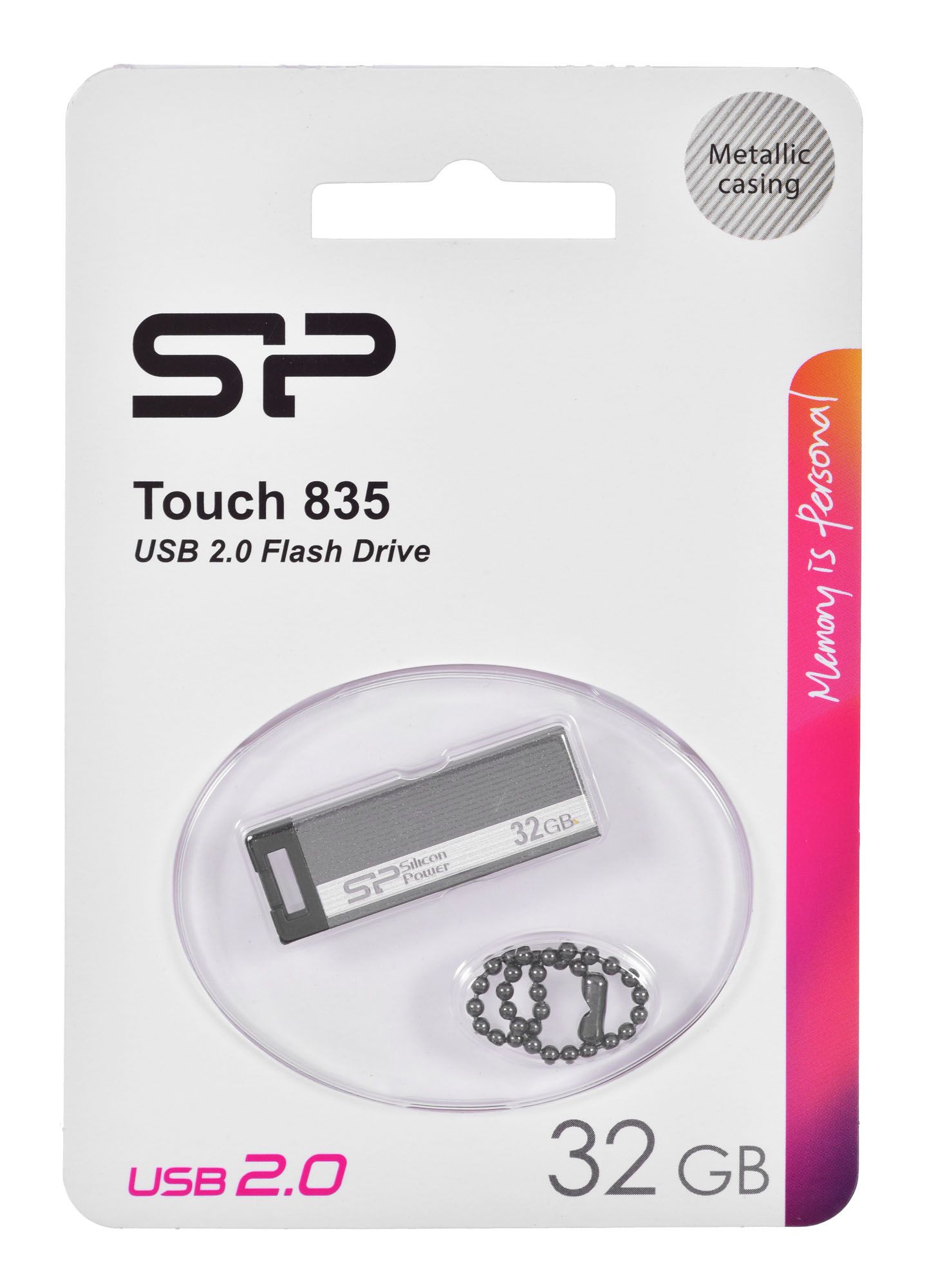 Silicon Power 32GB USB Touch 835 USB flash disk USB Type-A 2.0 šedý od ninex.cz
