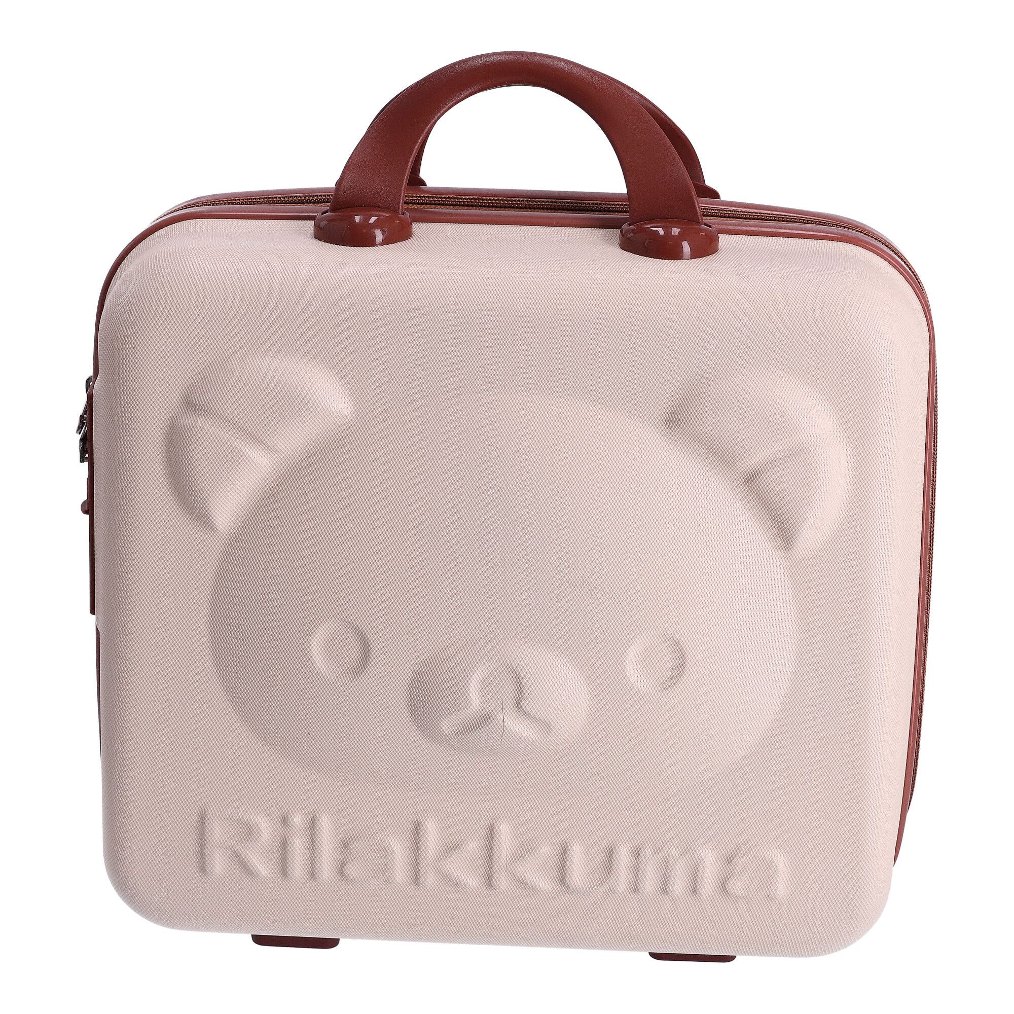 Dětský kufr - Lovely cestovní kosmetická taštička - béžovo-hnědá - dětské zavazadlo