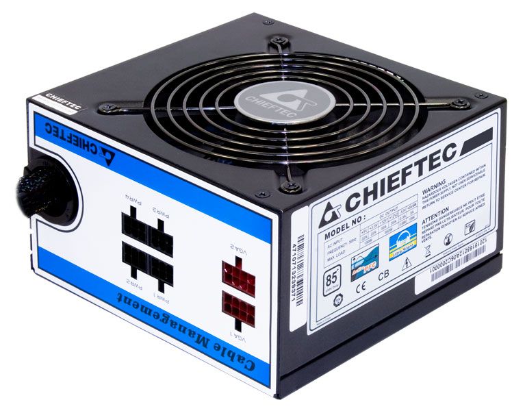 Chieftec CTG-650C power supply unit 650 W 24-pin ATX ATX Black