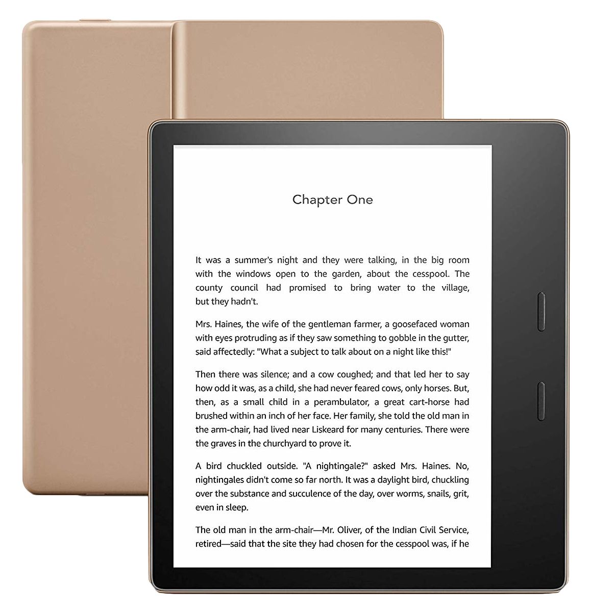Čtečka elektronických knih Amazon Kindle Oasis Dotykový displej 32 GB Wi-Fi Gold od ninex.cz