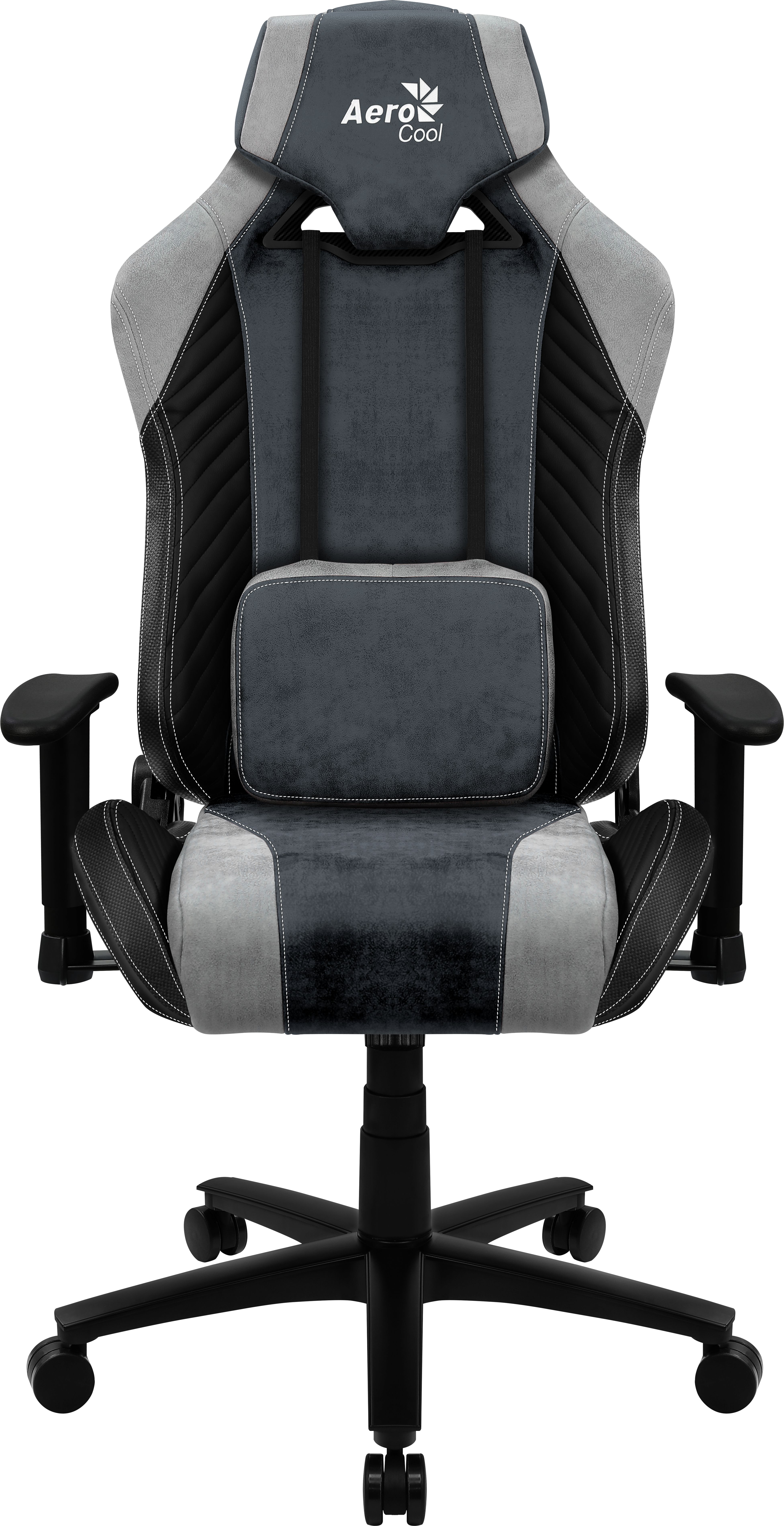 Aerocool BARON AeroSuede Universal gaming chair Blue, Grey